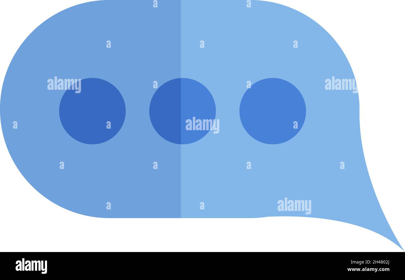 Schule Chat, Illustration, Vektor, auf einem weißen Hintergrund. Stock Vektor