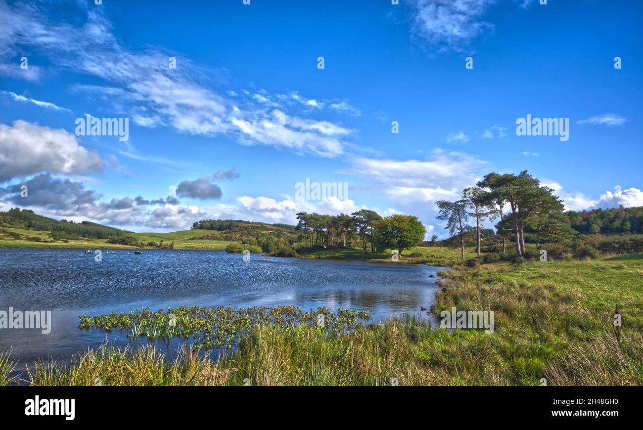 Knapp loch Kilmacolm Stockfoto