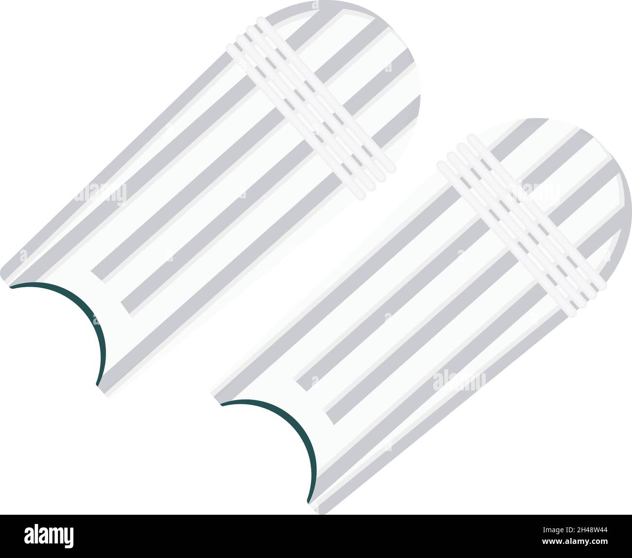 Knieschoner, Illustration, Vektor auf weißem Hintergrund. Stock Vektor