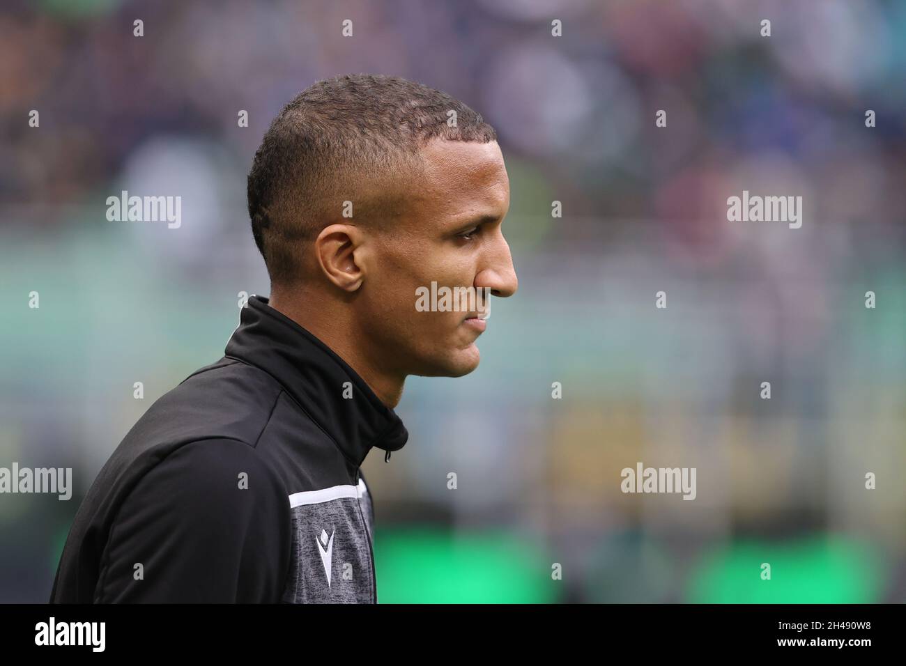 Rodrigo Becao von Udinese Calcio während des Fußballspiels der Serie A 2021/22 zwischen dem FC Internazionale und Udinese Calcio im Giuseppe-Meazza-Stadion, Mailand, Italien, am 31. Oktober 2021 Stockfoto