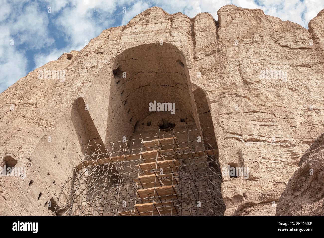 Die Buddhas des BamiyanTals, Afghanistan Stockfotografie Alamy
