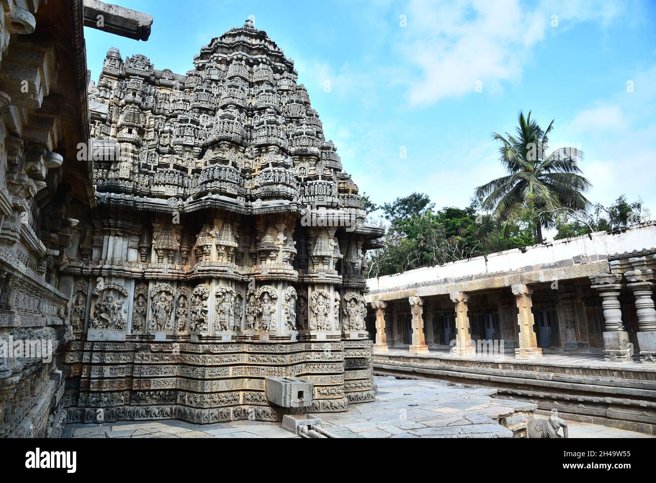 Somnathpur Tempel, mysore, indien Stockfoto