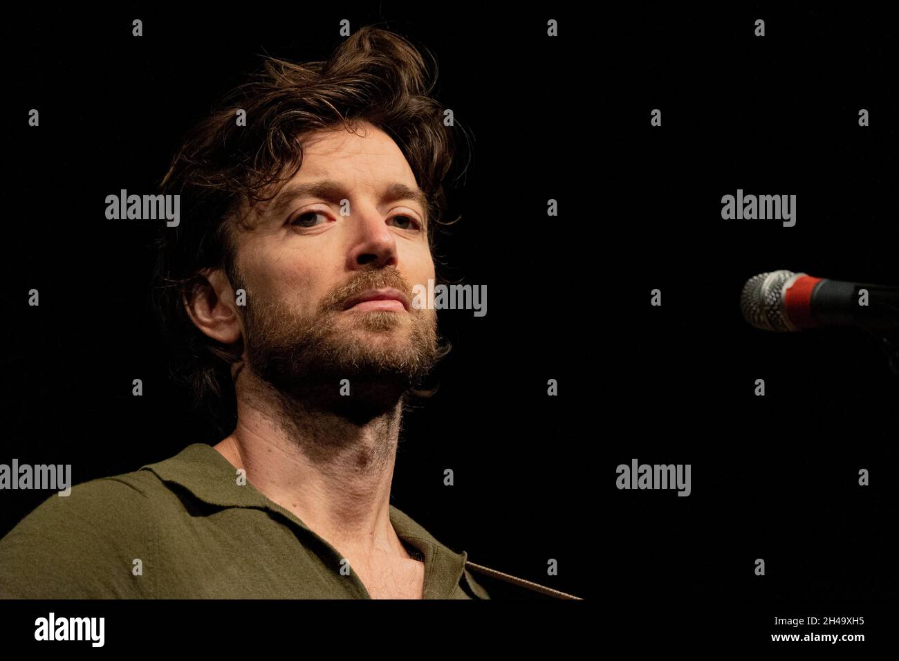 Mailand Italien 1 November 2021 Kings of Convenience - Soundcheck vor dem Konzert - Teatro degli Arcimboldi © Andrea Ripamonti / Alamy Stockfoto