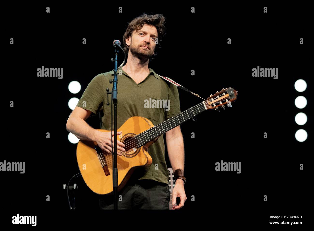 Mailand Italien 1 November 2021 Kings of Convenience - Soundcheck vor dem Konzert - Teatro degli Arcimboldi © Andrea Ripamonti / Alamy Stockfoto