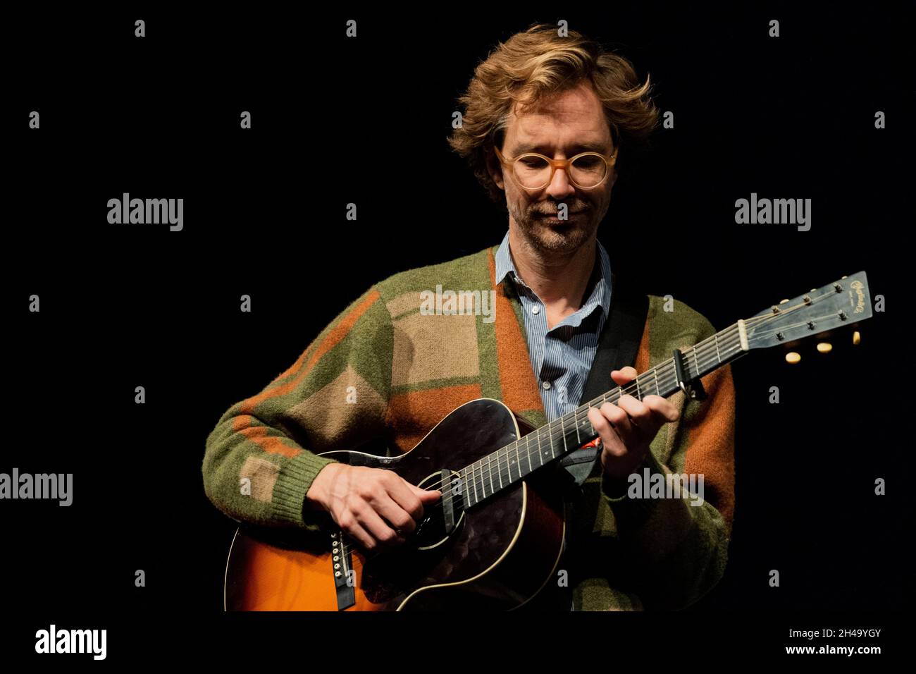 Mailand Italien 1 November 2021 Kings of Convenience - Soundcheck vor dem Konzert - Teatro degli Arcimboldi © Andrea Ripamonti / Alamy Stockfoto