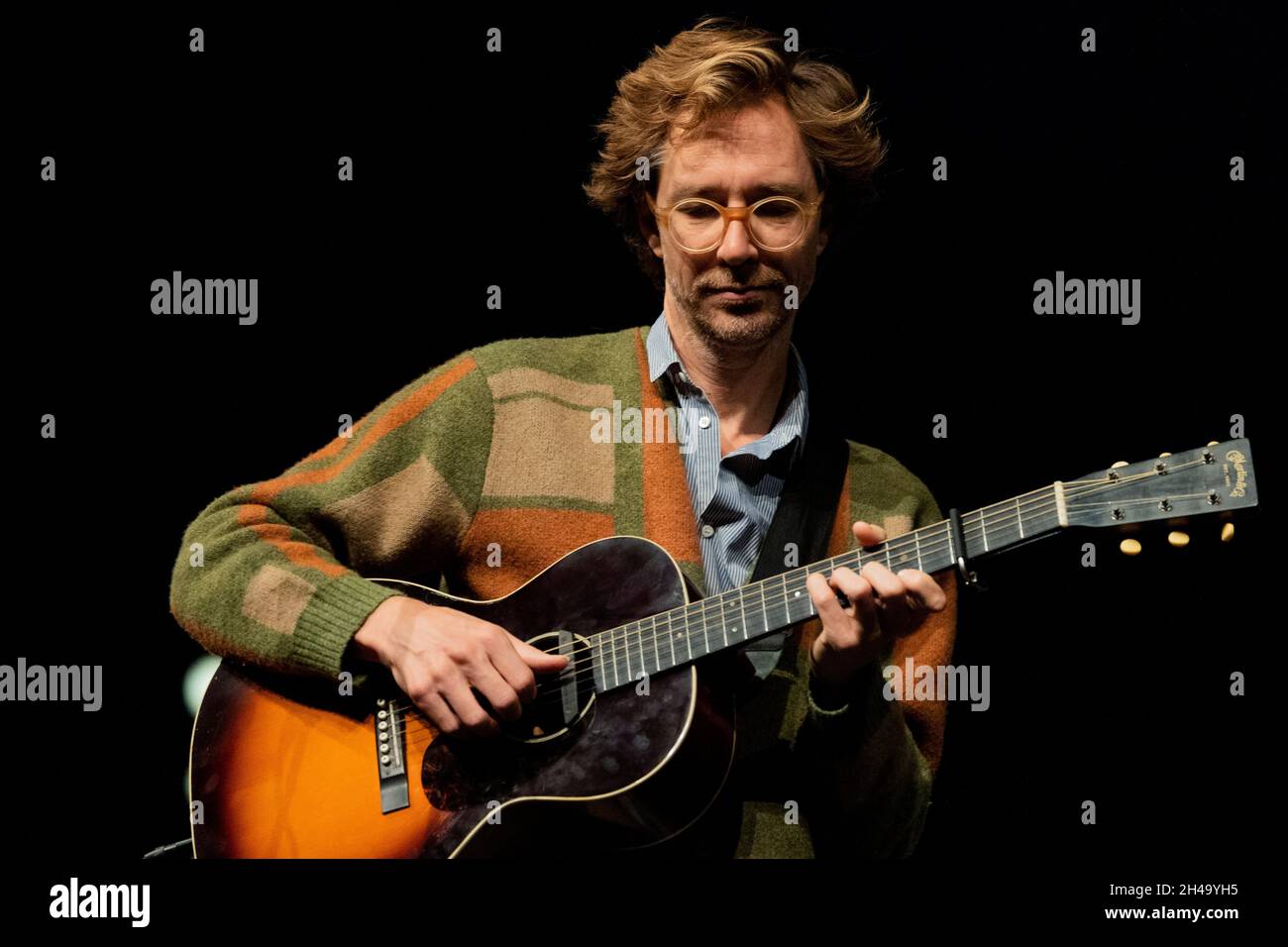 Mailand Italien 1 November 2021 Kings of Convenience - Soundcheck vor dem Konzert - Teatro degli Arcimboldi © Andrea Ripamonti / Alamy Stockfoto