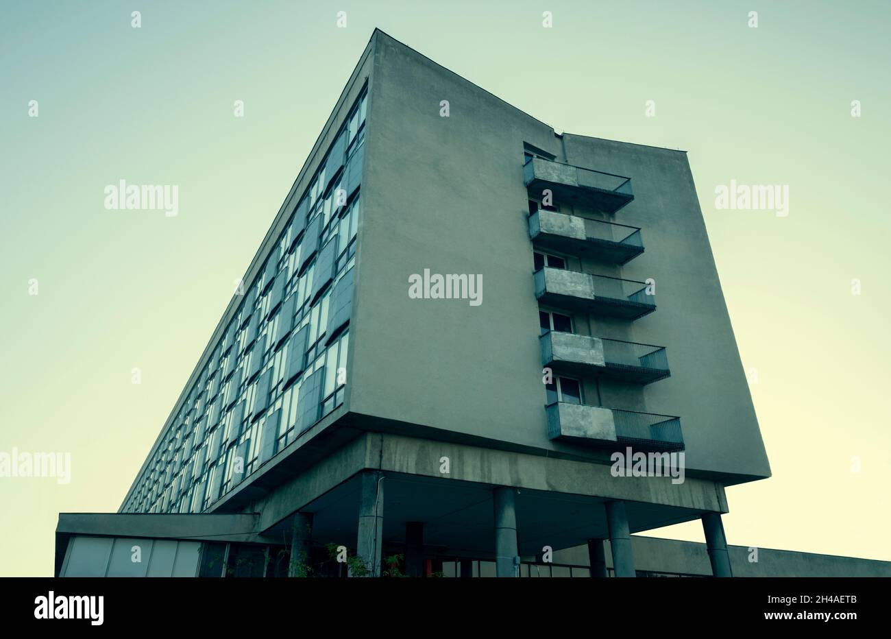 Wahrzeichen der modernen Architektur aus der Mitte des Jahrhunderts Stockfoto