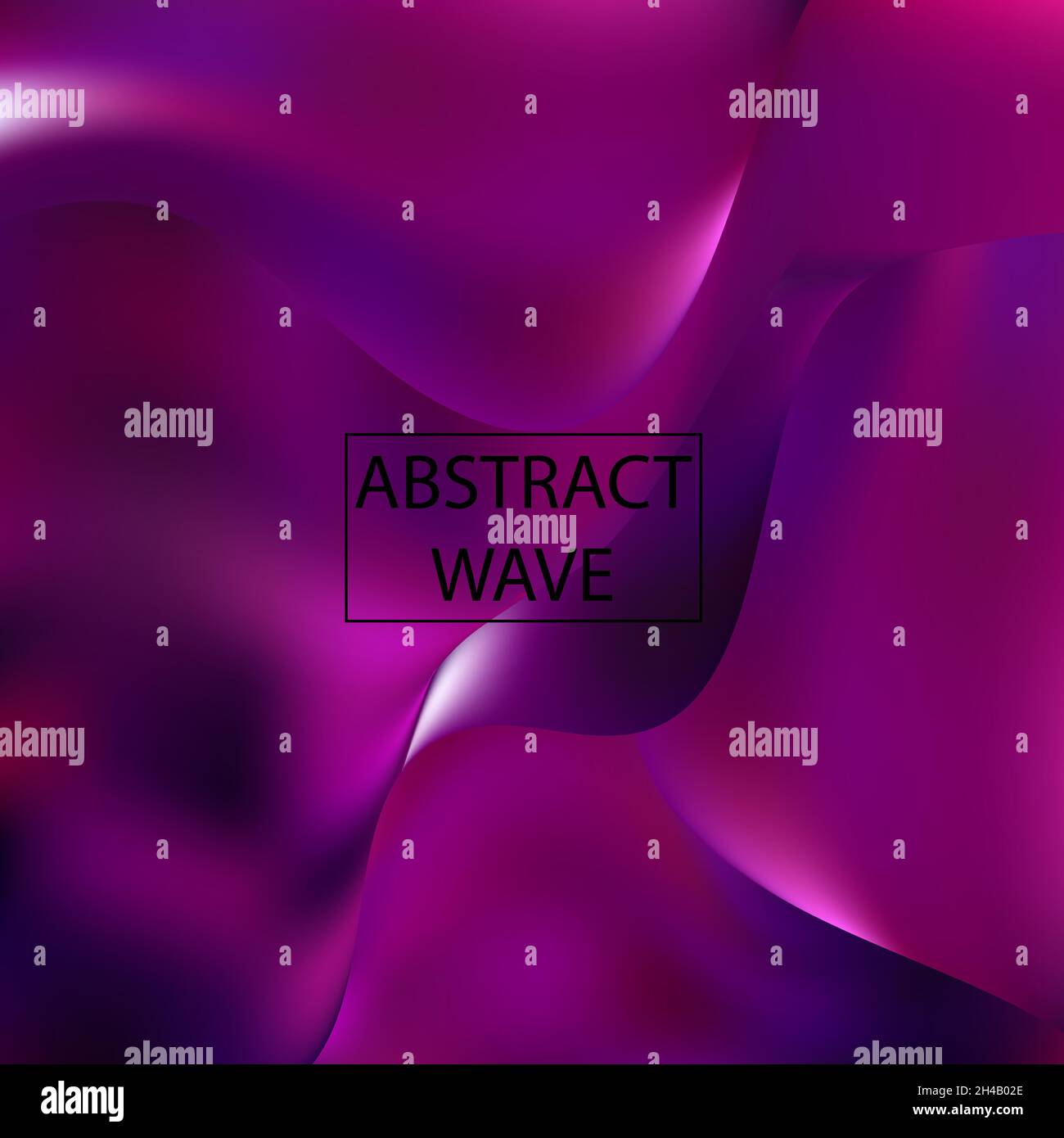 Violetter Hintergrund. Abstrakte flüssige Illustration Stockfoto