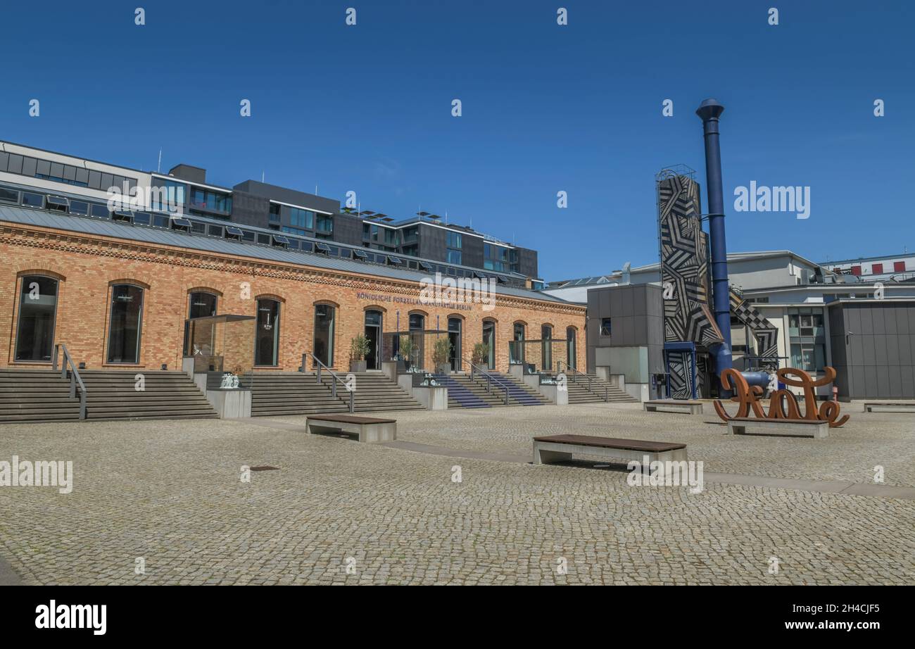 KPM, Königliche Porzellan Manufaktur, Wegelystraße, Charlottenburg, Berlin, Deutschland Stockfoto