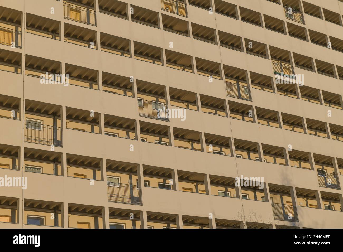 WK-Hochhaus, Hauptstraße, Friedenau, Schöneberg, Berlin, Deutschland Stockfoto