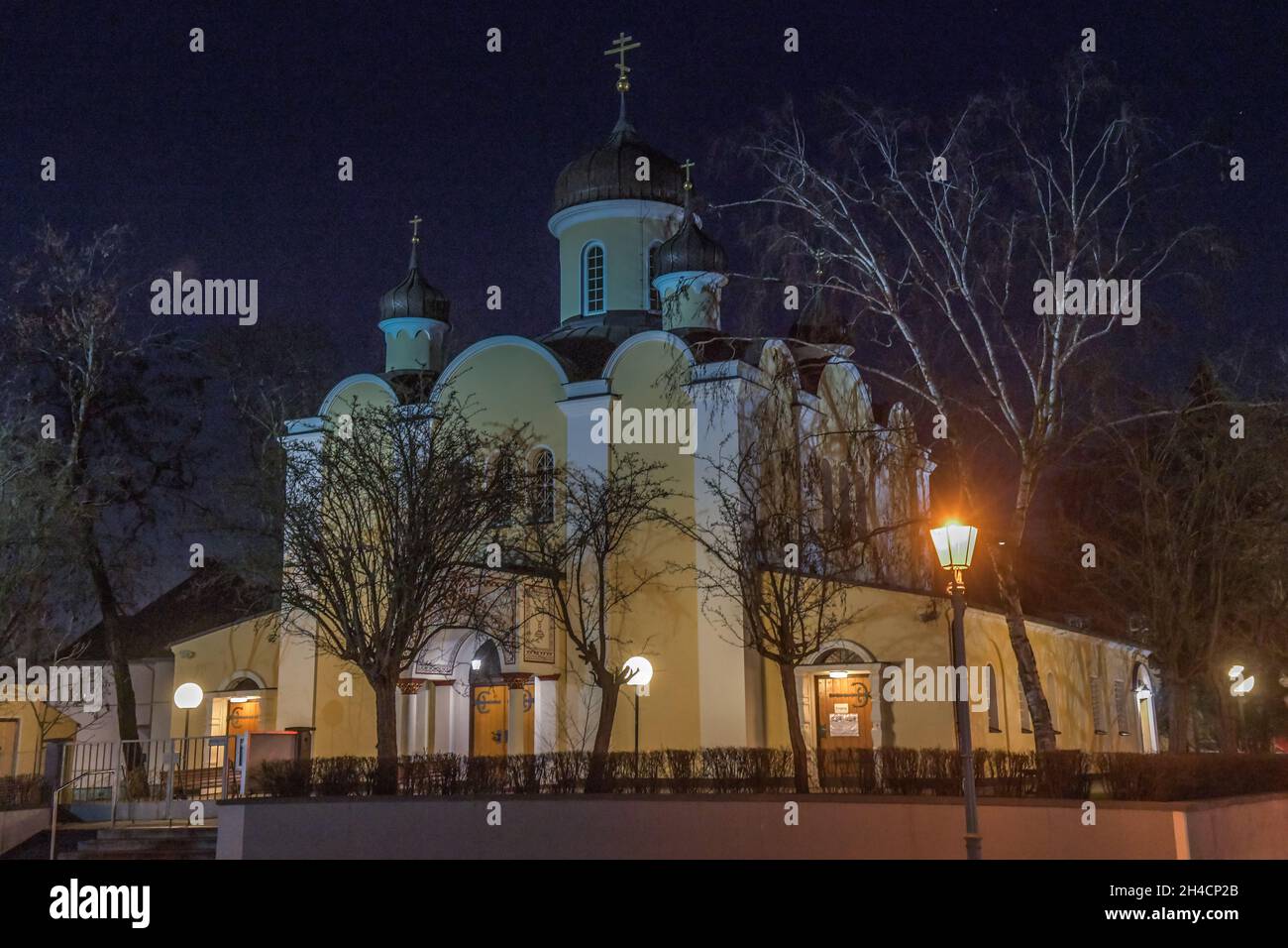 Russisch Orthodoxe Kathedrale, Hohenzollerndamm, Berliner Straße, Wilmersdorf, Berlin, Deutschland Stockfoto