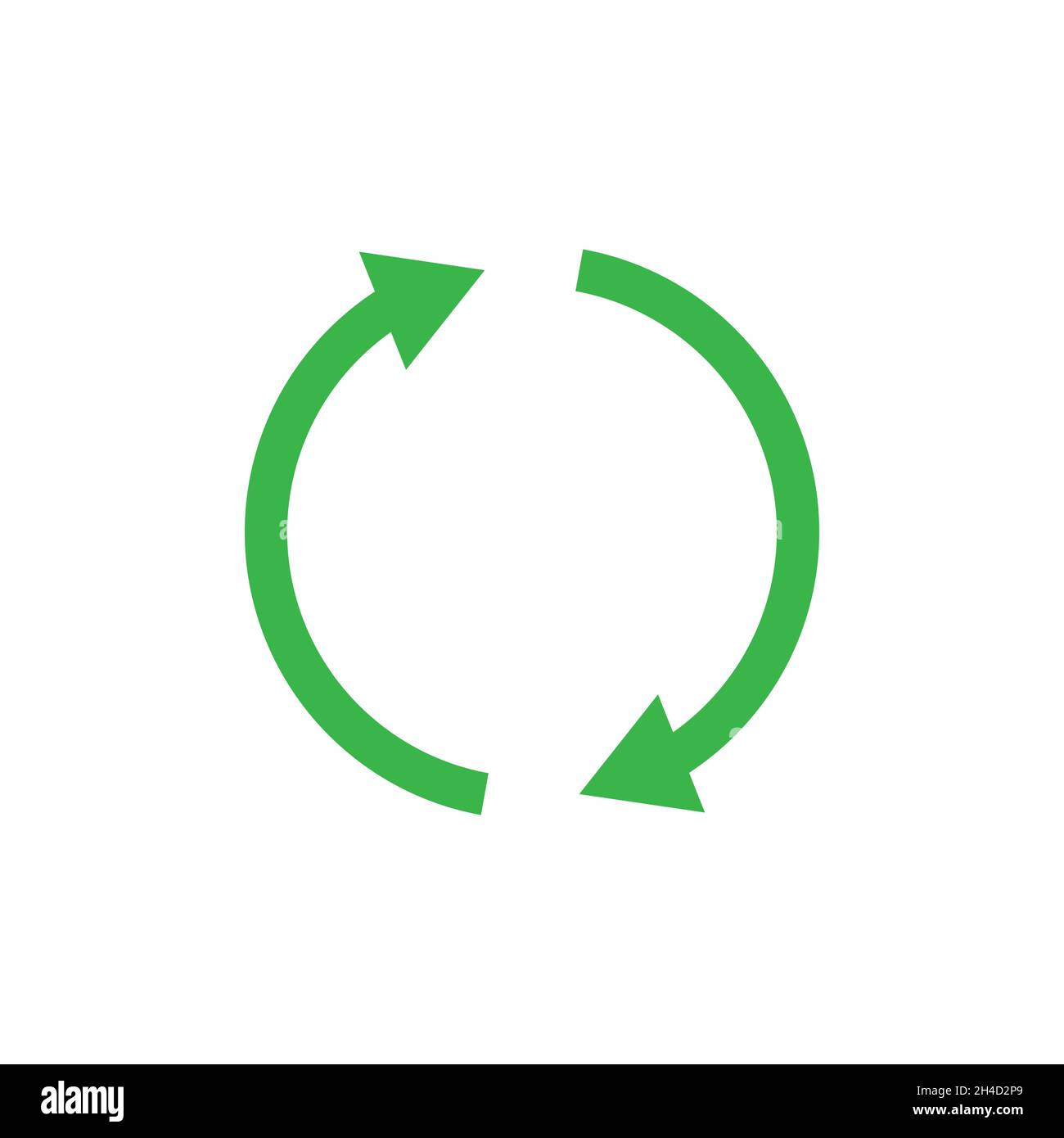 Recycling Symbol einfaches Design Stock Vektor