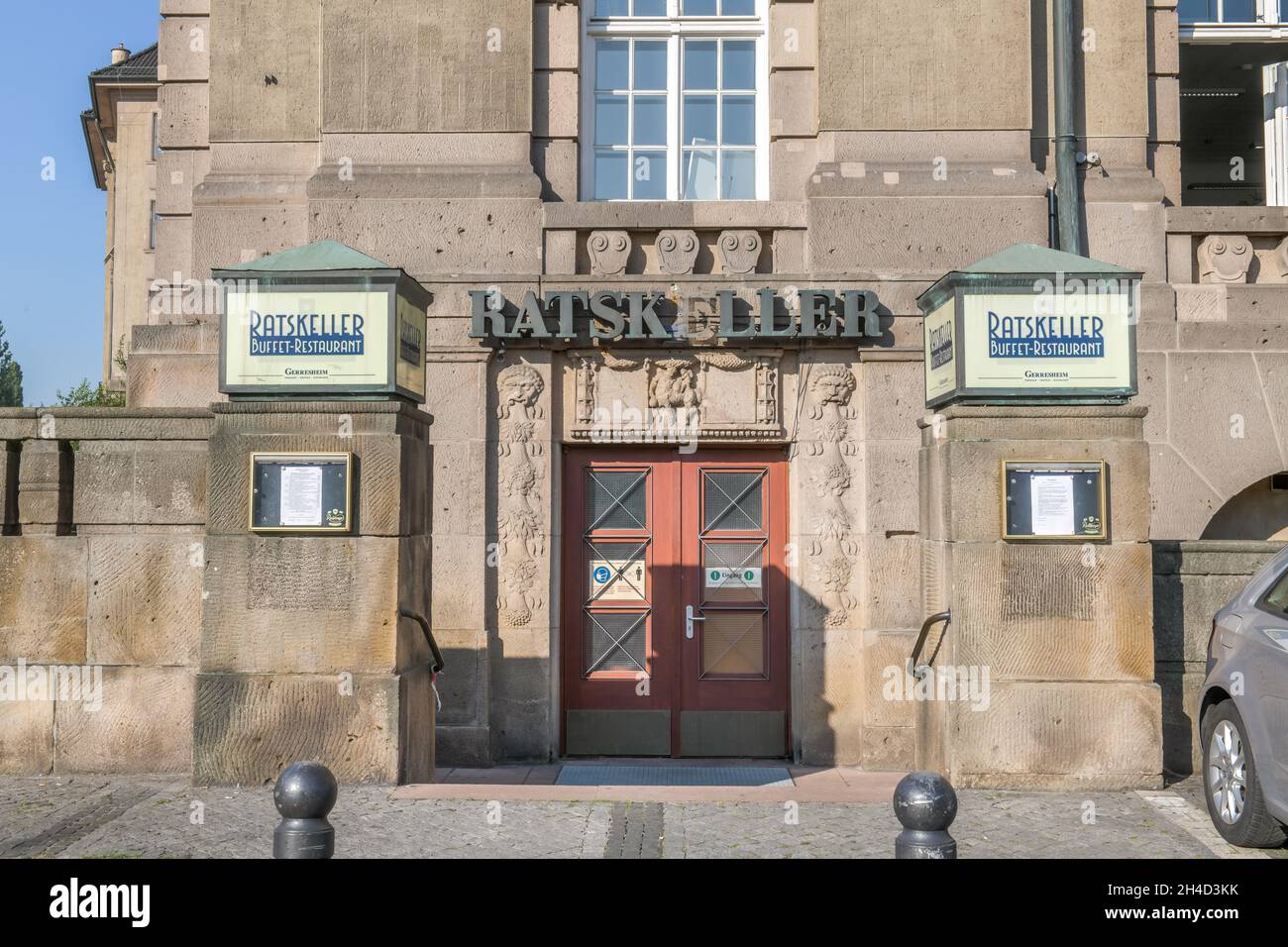 Ratskeller, Rathaus Schöneberg, John-F.-Kennedy-Platz, Schöneberg, Berlin, Deutschland Stockfoto