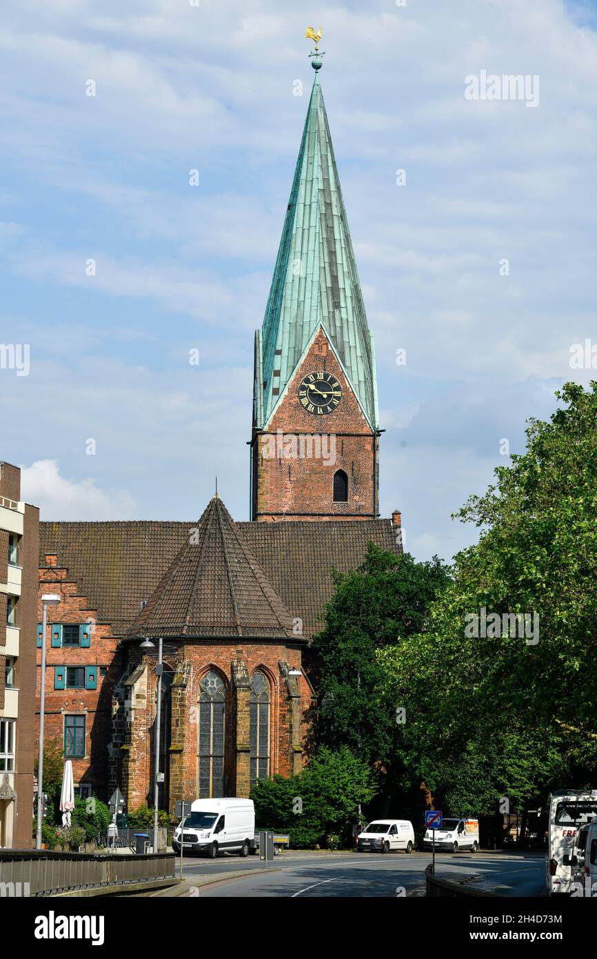 St. Martini, Martinikirchhof, Bremen, Deutschland Stockfoto