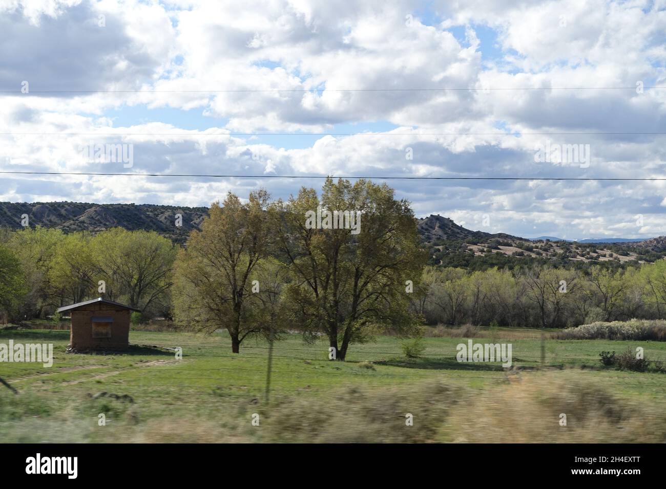 Der Südwesten von New Mexico bietet großartige Campingplätze abseits der Menschenmassen Stockfoto