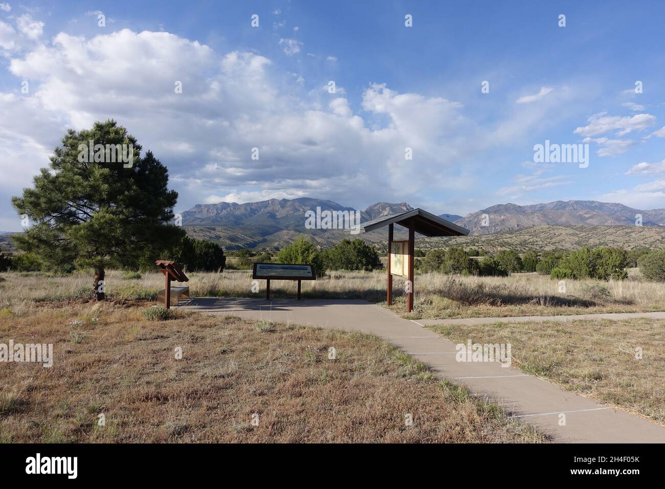 Südwestlich von New Mexico Stockfoto