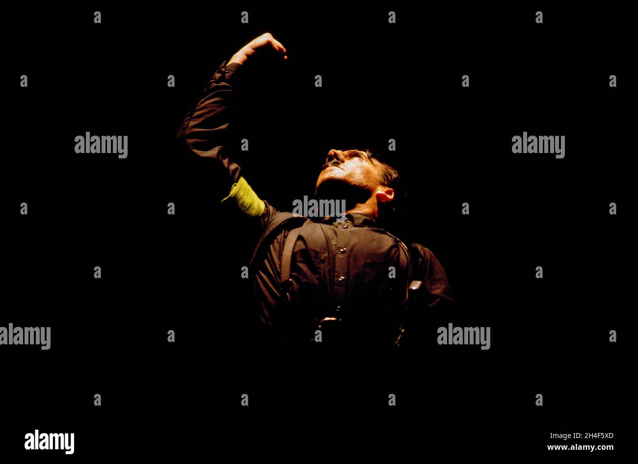 Antony Sher (Arturo UI) in THE RESISTIBLE RISE OF ARTURO UI von Bertolt Brecht am Olivier Theatre, National Theatre (NT), London SE1 08/08/1991 Design: Ultz Beleuchtung: Paul Pyant Regie: Di Trevis Stockfoto