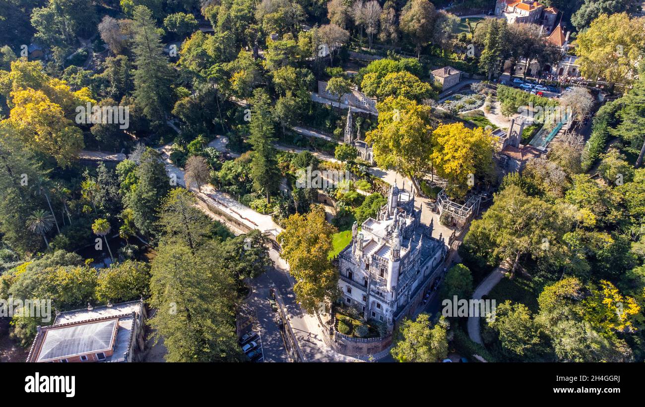 Quinta da Regaleira, Sintra, Portugal Stockfoto