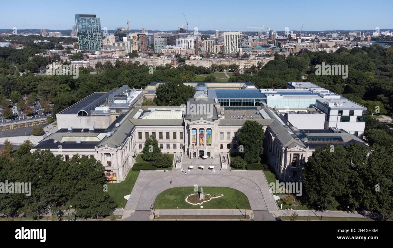 Museum of Fine Arts Boston, Boston, Massachusetts, USA Stockfoto