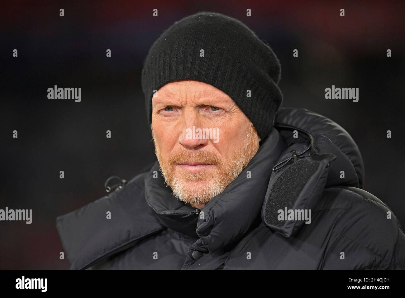 München, Deutschland. November 2021. Matthias SAMMER, Einzelbild, Einzelmotiv beschnitten, Porträt, Porträt, Portrait Fußball Champions League Gruppe E/FC Bayern München - SL Benfica Lisbon 5-2, ALLIANZARENA München am 2. November 2021 Quelle: dpa/Alamy Live News Stockfoto