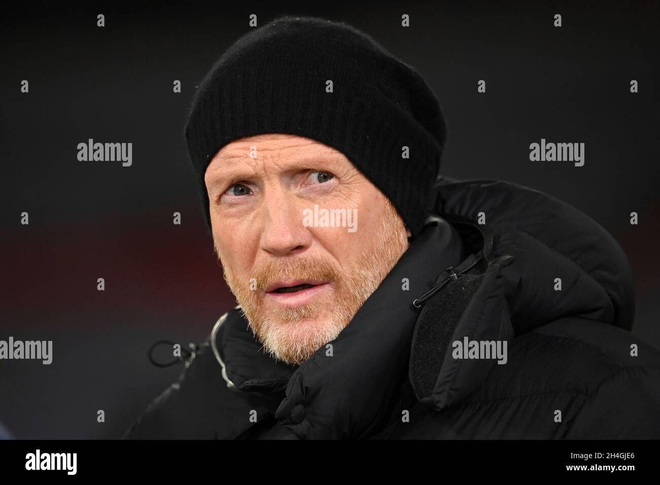 München, Deutschland. November 2021. Matthias SAMMER, Einzelbild, Einzelmotiv beschnitten, Porträt, Porträt, Portrait Fußball Champions League Gruppe E/FC Bayern München - SL Benfica Lisbon 5-2, ALLIANZARENA München am 2. November 2021 Quelle: dpa/Alamy Live News Stockfoto