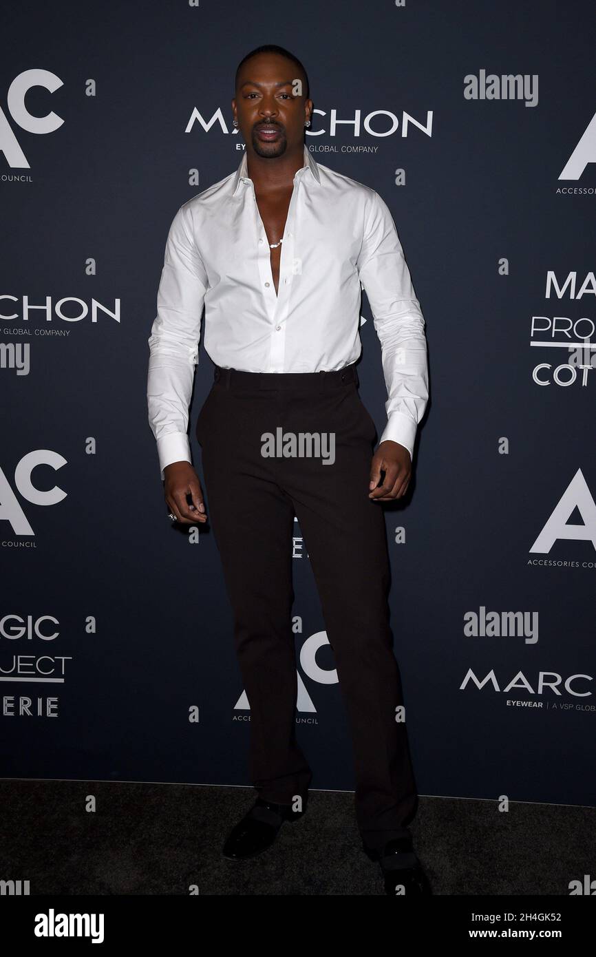 New York, NY, USA. November 2021. LaQuan Smith bei der Ankunft für Accessories Council 25th Annual ACE Awards, Cipriani 42nd Street, New York, NY 2. November 2021. Kredit: Kristin Callahan/Everett Collection/Alamy Live Nachrichten Stockfoto