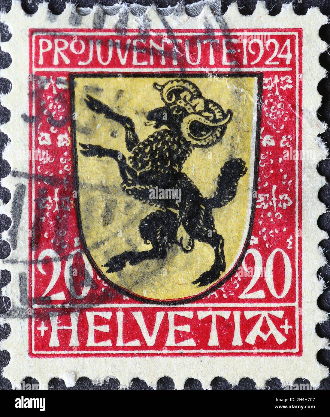 Switzerland Stamp Helvetia Stockfotos und -bilder Kaufen - Seite 3 - Alamy