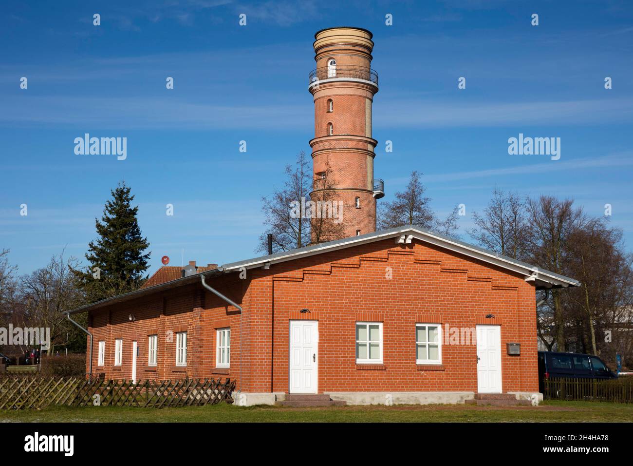 Alter Leuchtturm, Museum, Travemünde, Ostsee, Lübecker Bucht, Schleswig-Holstein, Deutschland Stockfoto