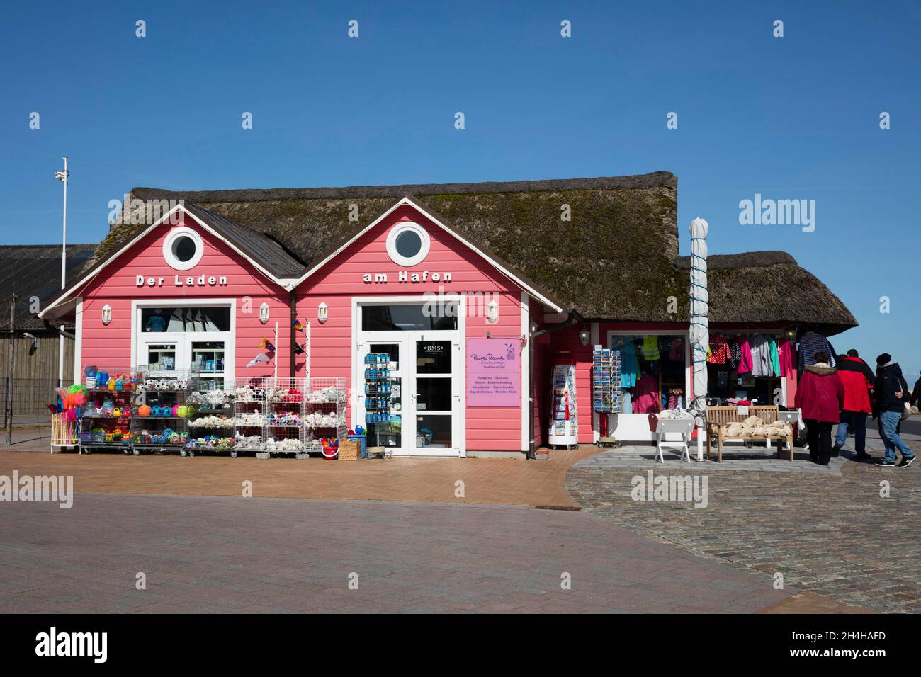 Shop, der Shop am Hafen, List, Sylt, Nordfriesische Insel, Nordfriesland, Schleswig-Holstein, Deutschland Stockfoto