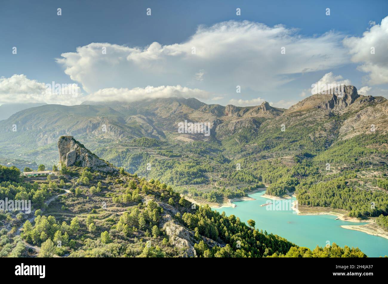 Guadalest, Spanien Stockfoto