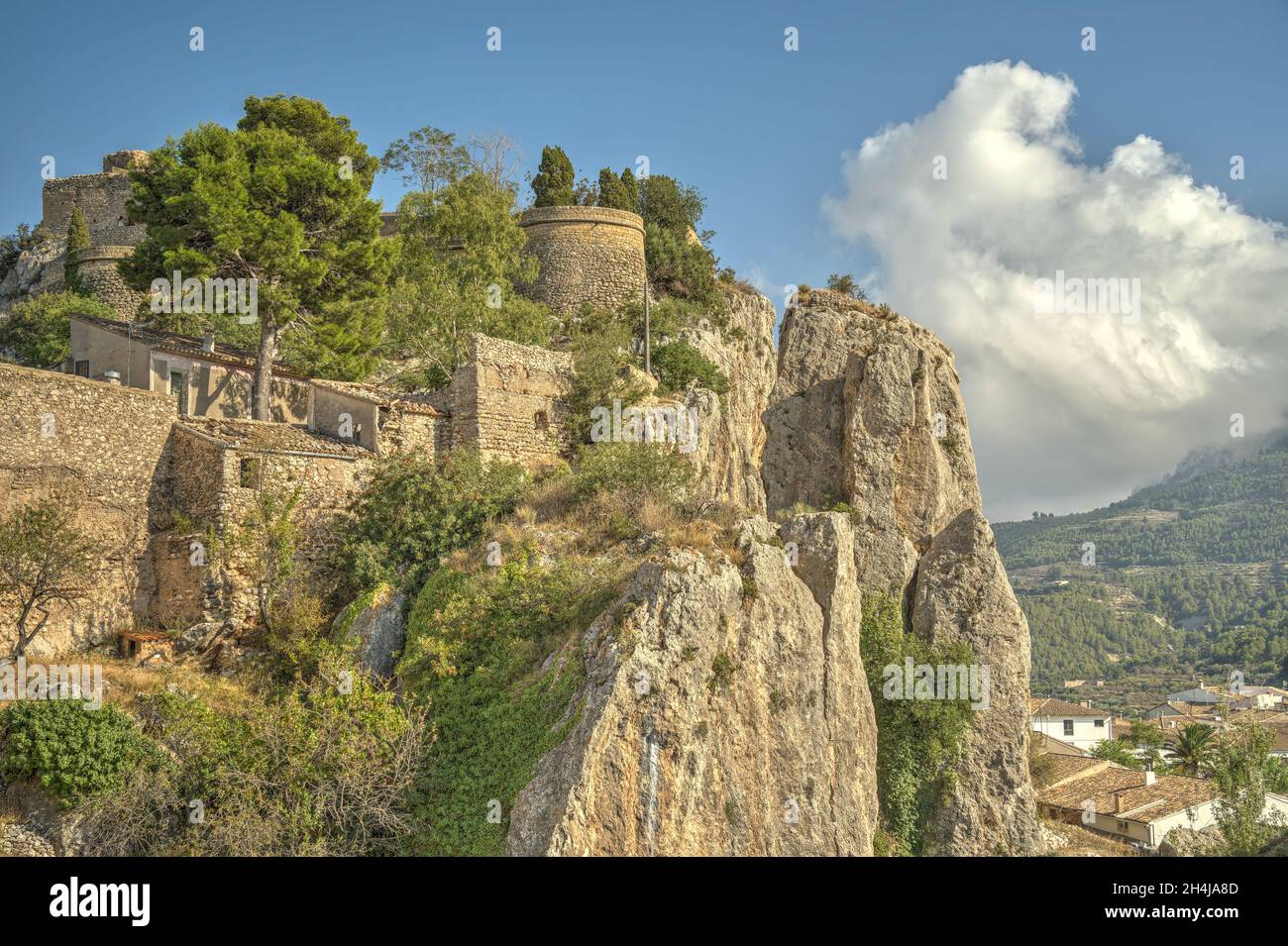 Guadalest, Spanien Stockfoto