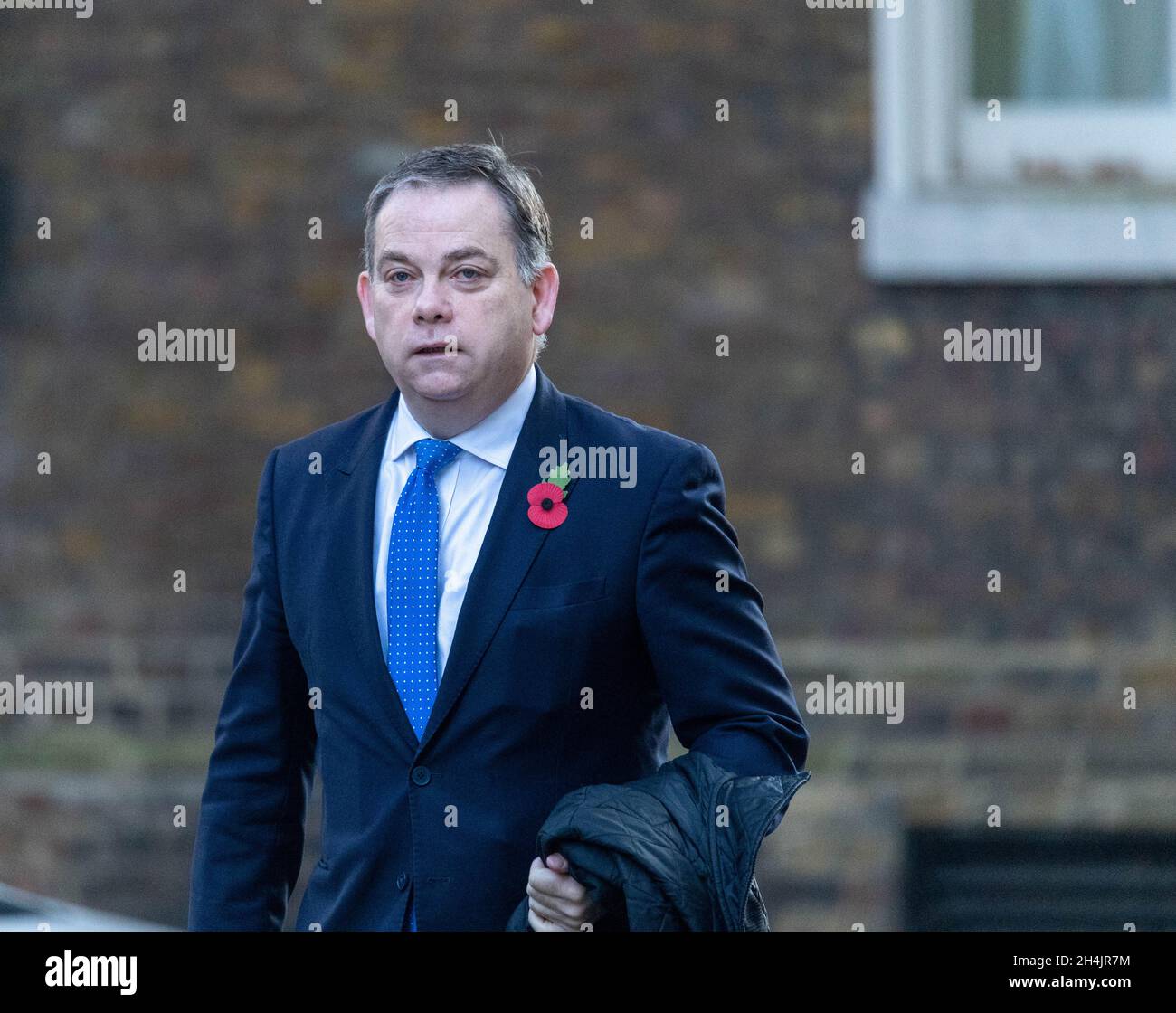 London, Großbritannien. November 2021. Minister in Downing Street, Nigel Adams, Staatsminister, Kredit: Ian Davidson/Alamy Live News Stockfoto