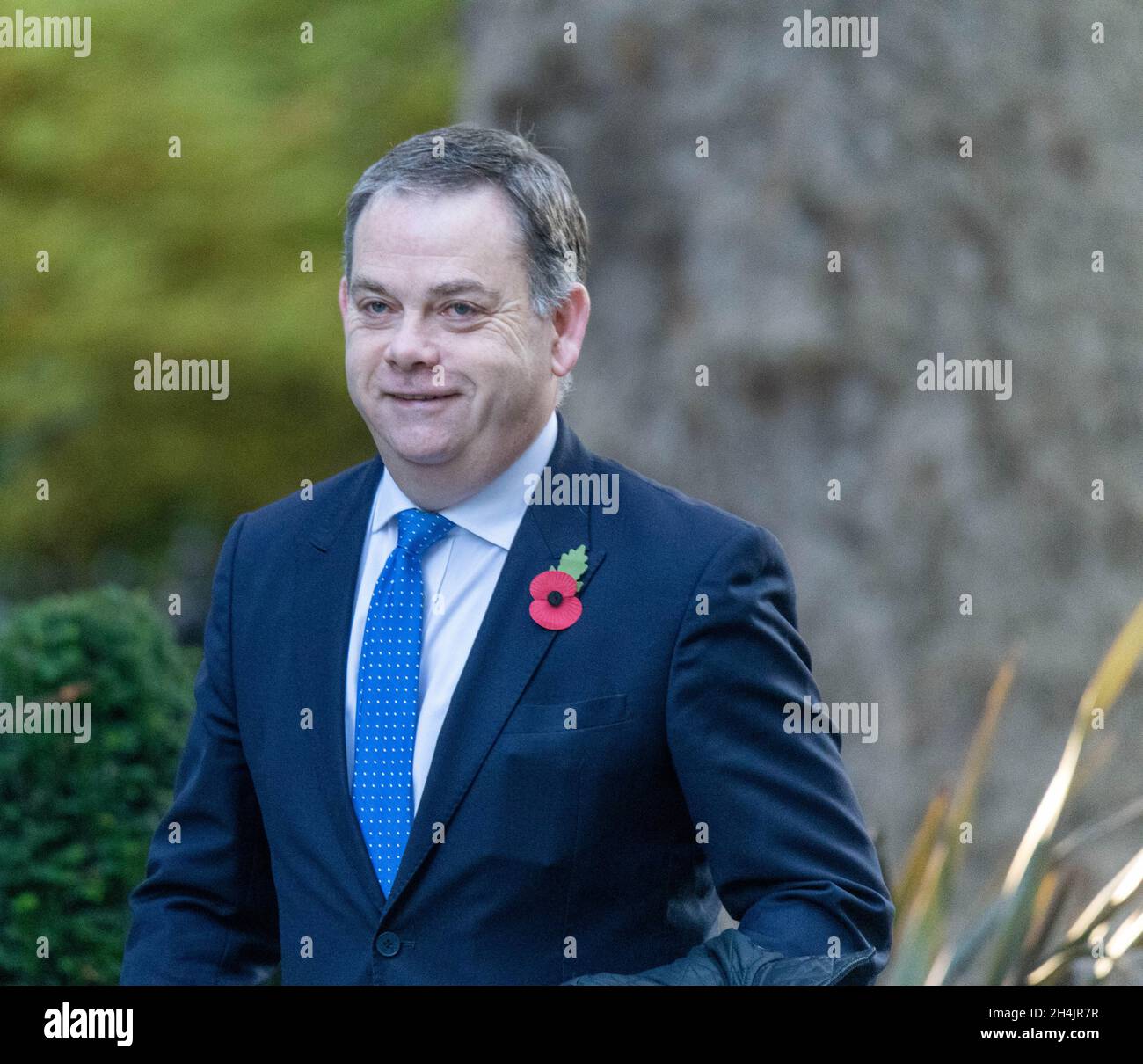 London, Großbritannien. November 2021. Minister in Downing Street Nigel Adams, Staatsminister, Kredit: Ian Davidson/Alamy Live News Stockfoto