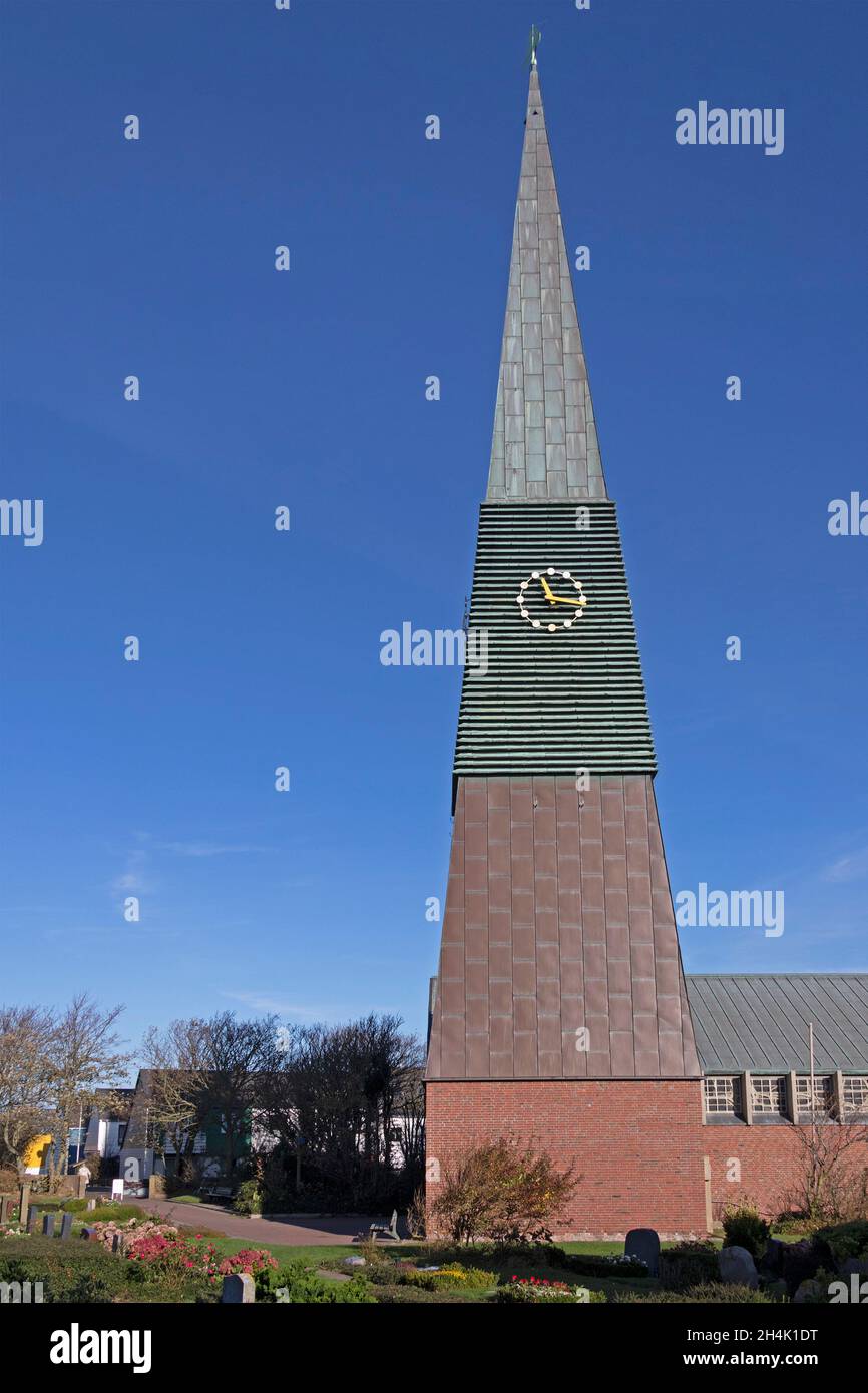 NicolaiKirche, Helgoland Island, SchleswigHolstein, Deutschland