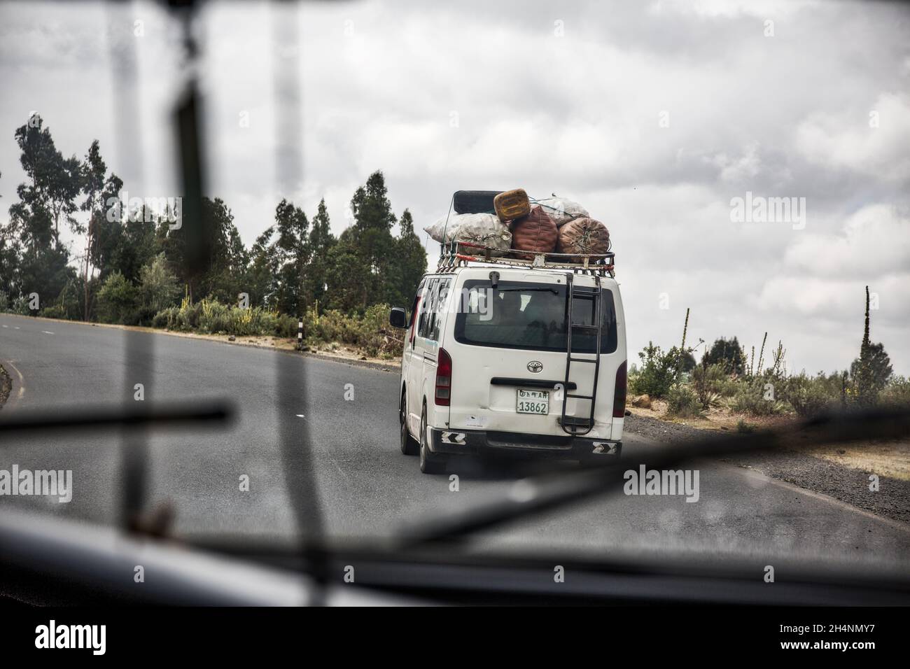 Krieg in Äthiopien, Vertriebene, Abiy Ahmed Stockfoto