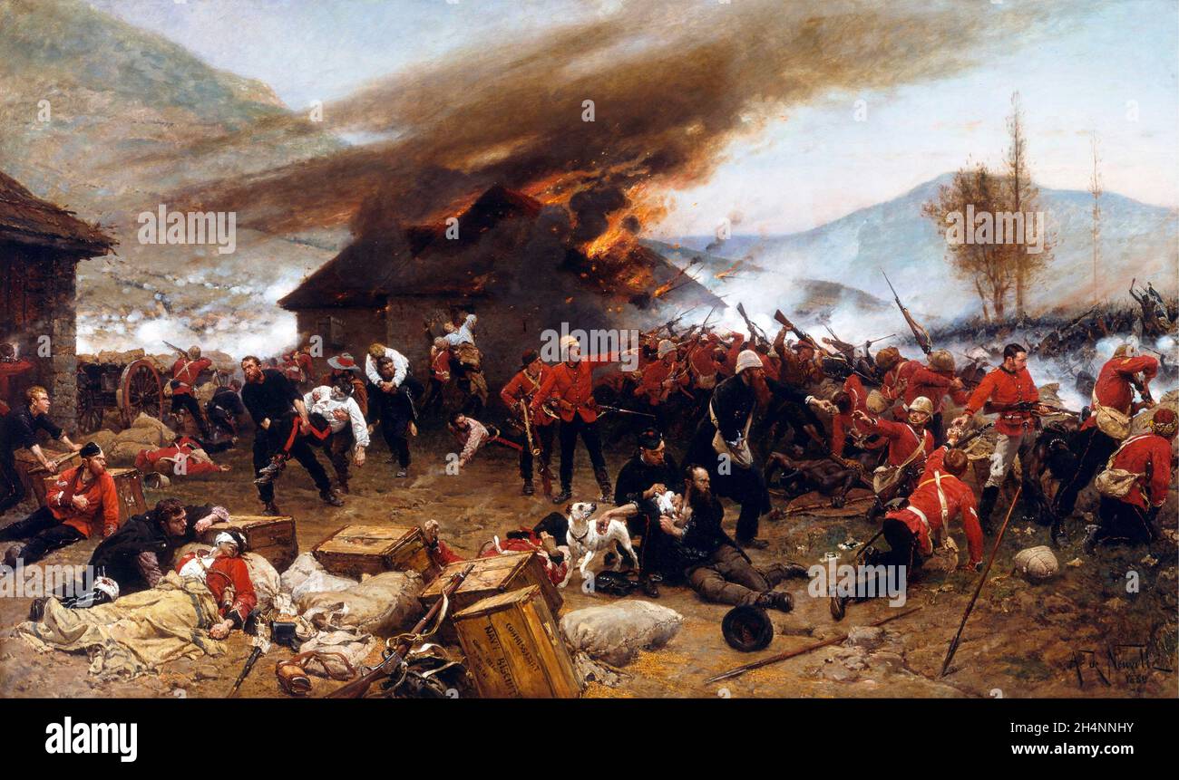 RORKE'S DRIFT, SÜDAFRIKA 2223. Januar 1879 The Battle of Rorke's