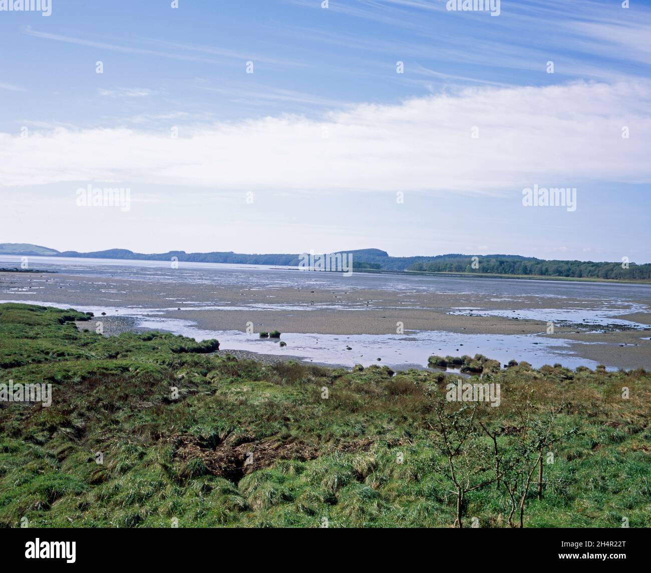 Manxman's Lake und Kirkcudbright Bay Kirkcudbright Dumfries und Galloway Scotland Stockfoto