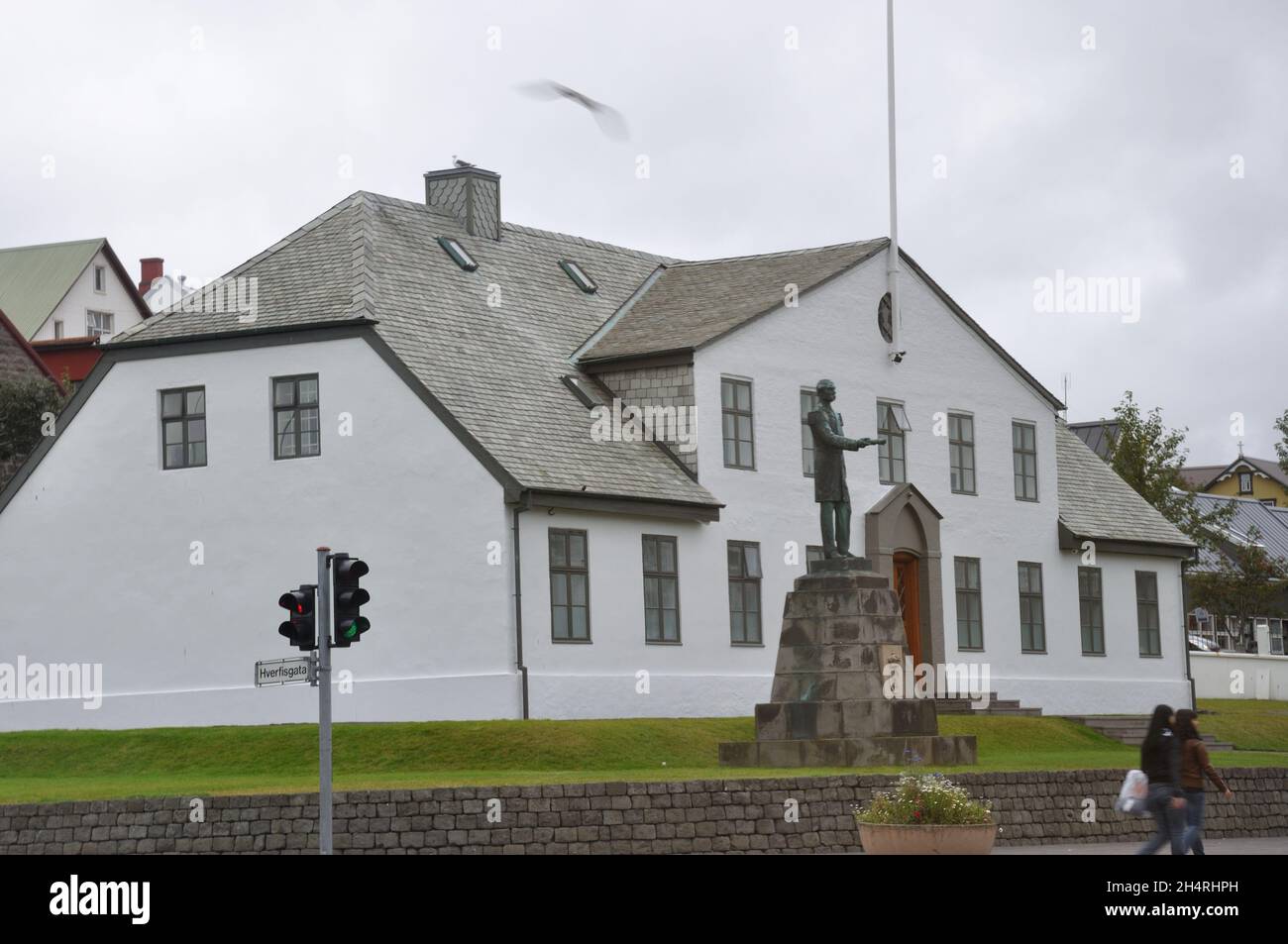 Das Büro des Premierministers, Reykjavil, Island Stockfoto
