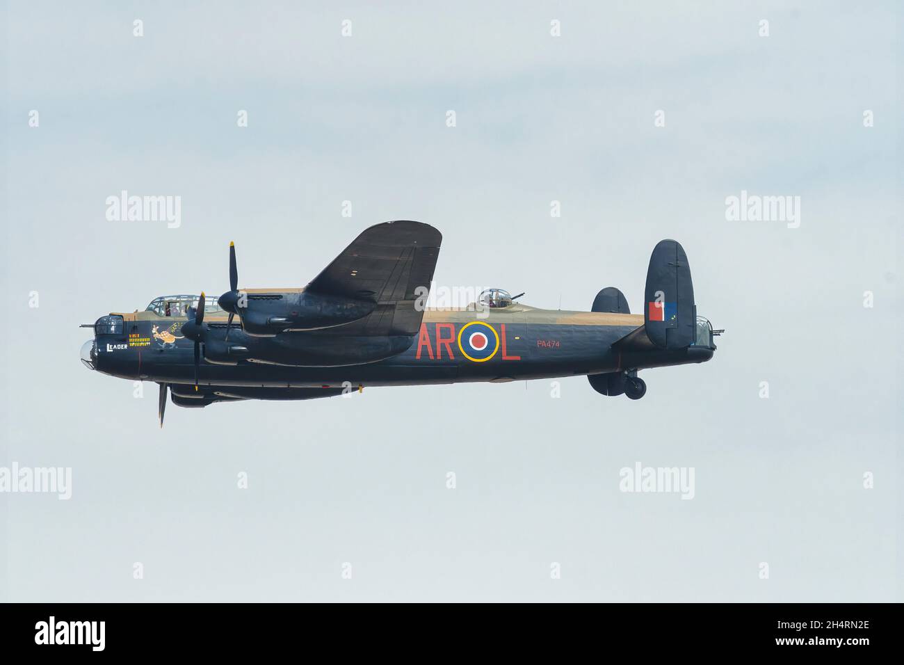 RAF Lancaster Bomber, BBMF Stockfoto