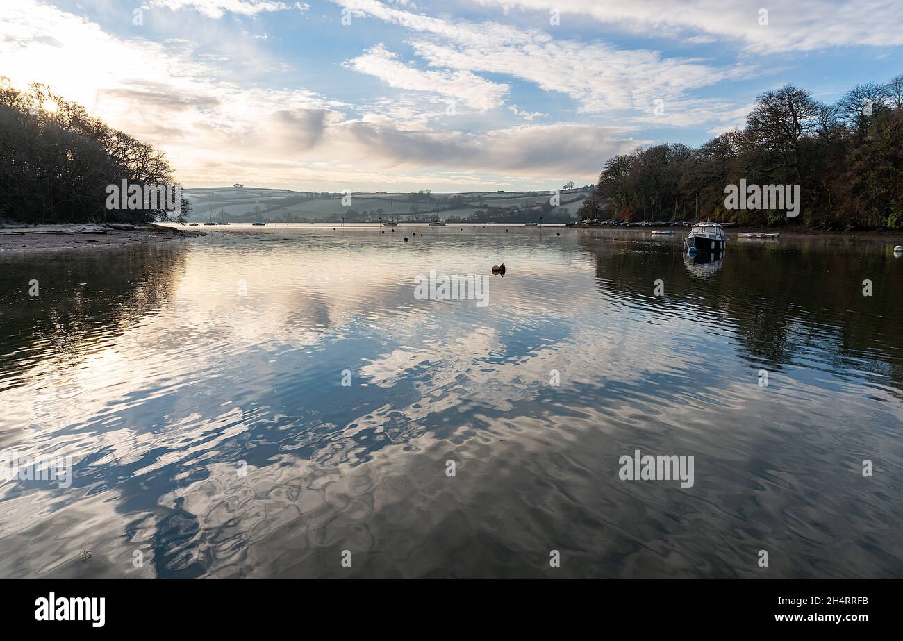 Reflexion über den Pfeil Stockfoto