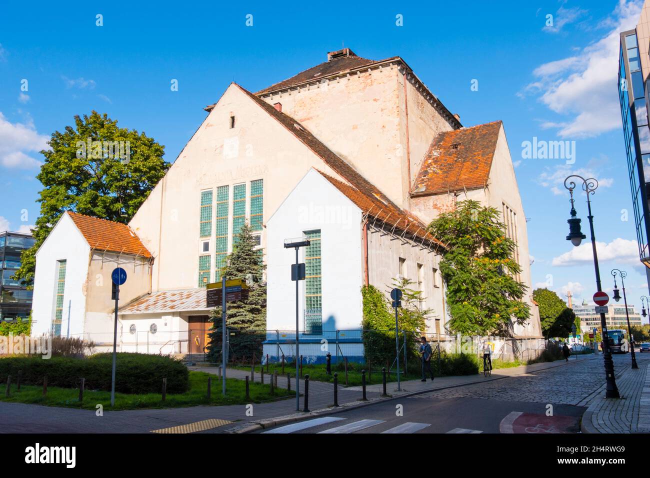 Nowa Synagoga, neue Synagoge, Posen, Polen Stockfoto