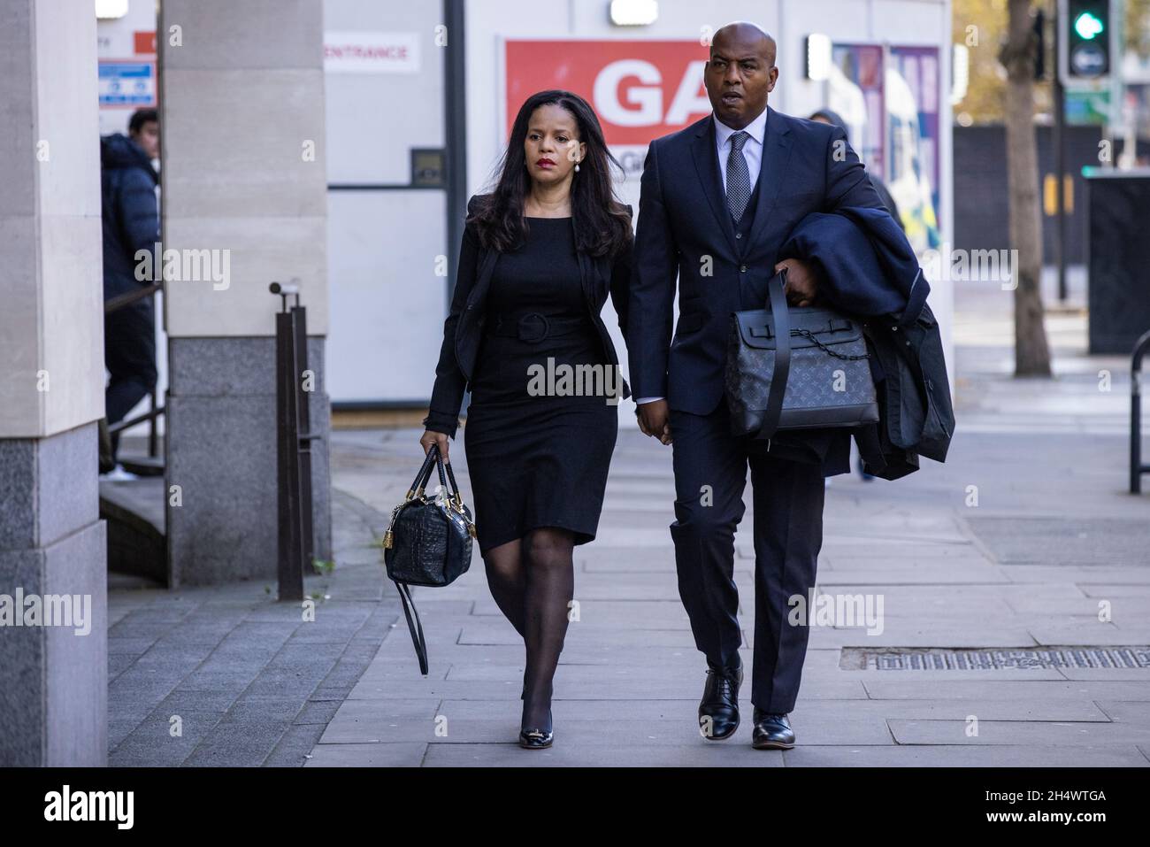 CLAUDIA WEBBE, die ehemalige Abgeordnete der Labour-Partei, wurde aus der Partei ausgeschlossen und steht vor dem Verlust ihres Sitzes, nachdem sie zu einer 10-wöchigen Haftstrafe verurteilt worden war. Stockfoto