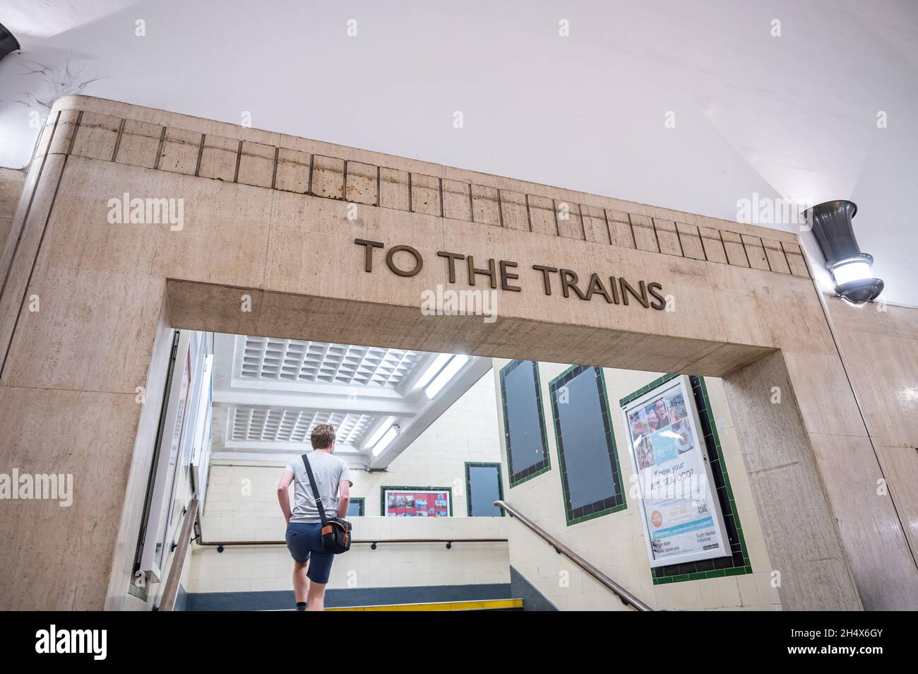 Surbiton Railway Station, Surbiton, London Stockfoto