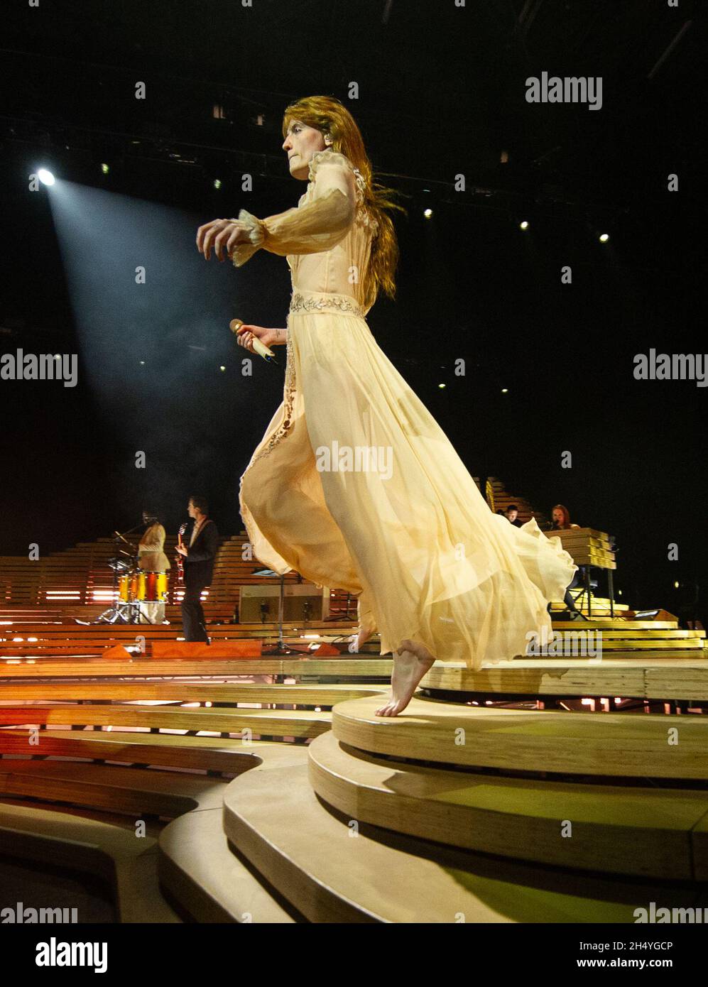 Florence Welch aus Florence and the Machine tritt am 16. November 2018 in der Genting Arena in Birmingham, England, auf. Bilddatum: Freitag, 16. November 2018. Foto: Katja Ogrin/ EMPICS Entertainment. Stockfoto