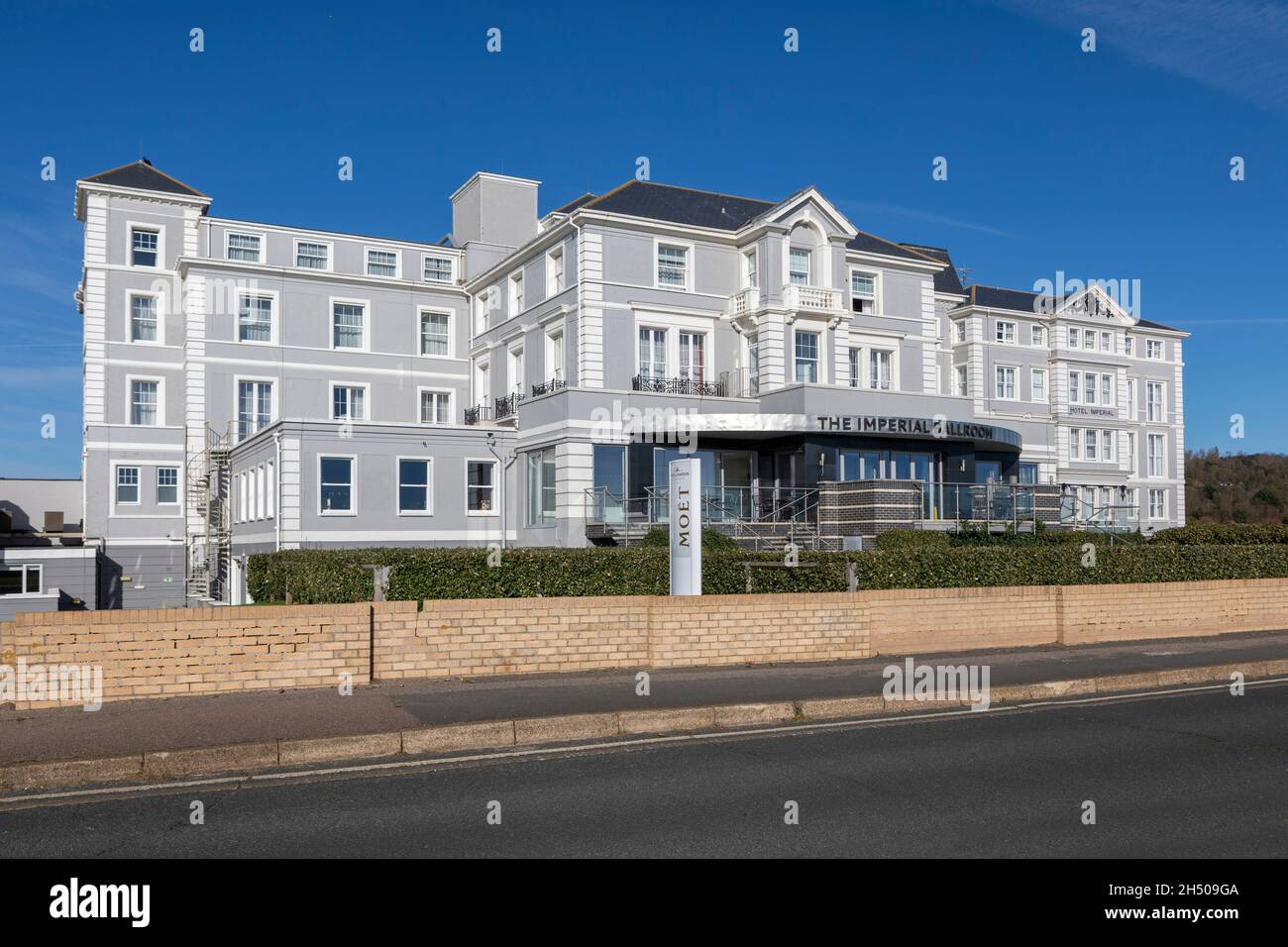 The Imperial Hotel, Hythe, Kent. Stockfoto