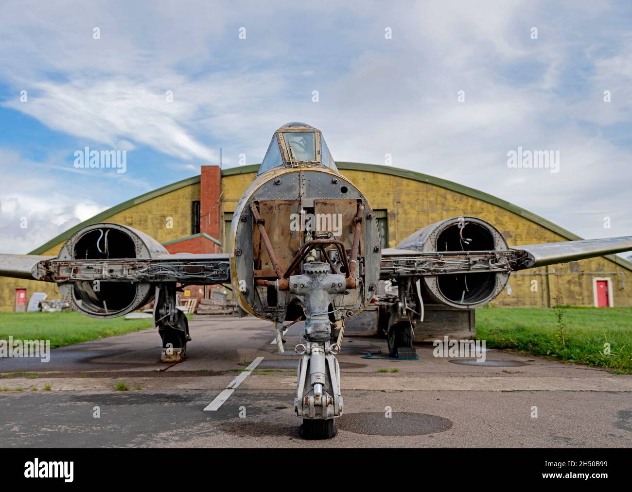 Gloster Meteor T7, WF784 Stockfoto