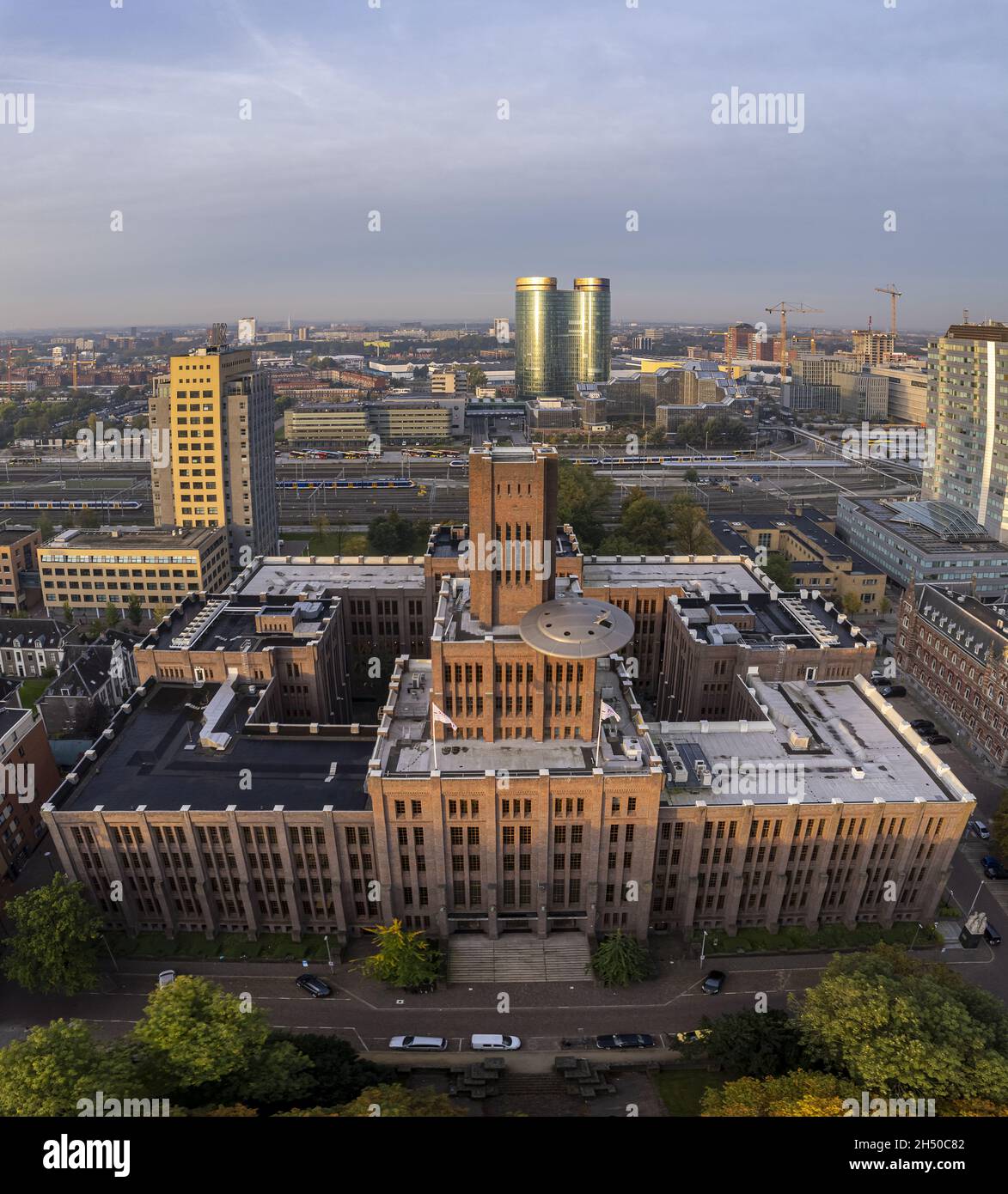 Stadtbild Stadtgebiet in den Niederlanden Stockfoto