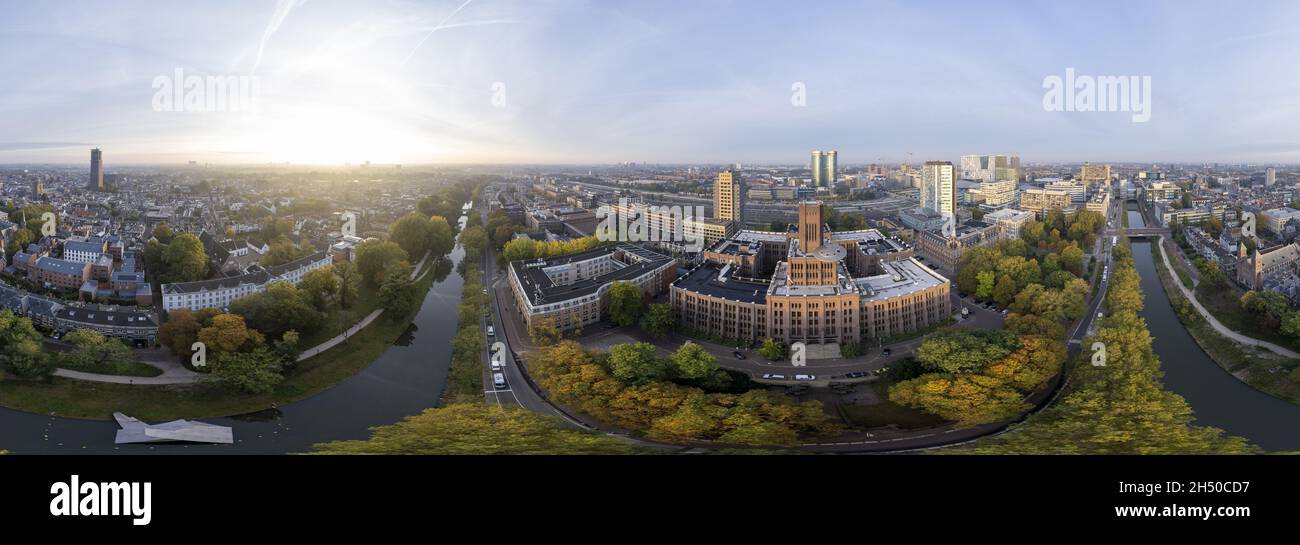 Stadtbild Stadtgebiet in den Niederlanden Stockfoto