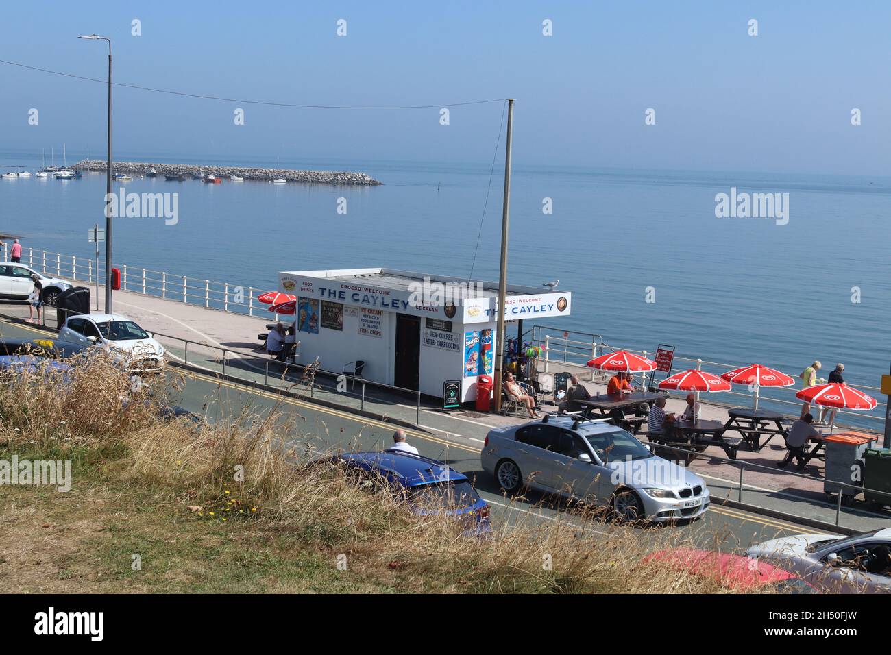 Colwyn Bay North Wales Stockfoto