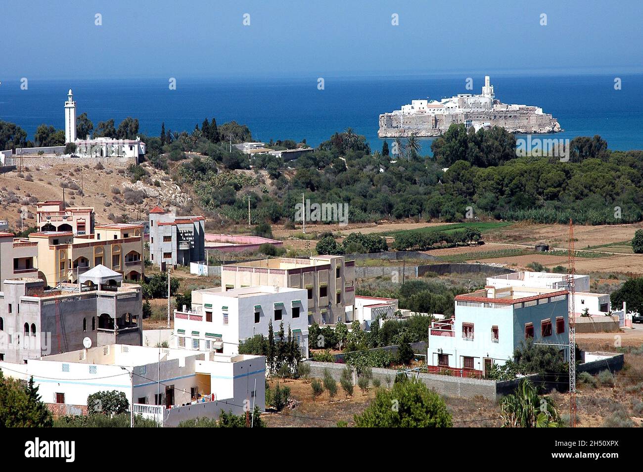 Die Touristenstadt Al Hoceima im Norden Marokkos Stockfoto